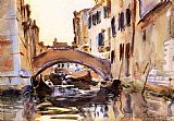Famous Canal Paintings - Venetian Canal